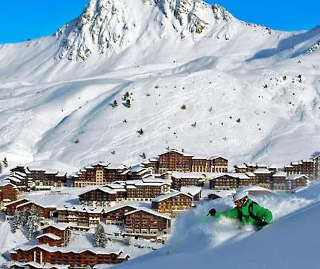 Joli Studio Cabine 4 Personnes Belle Plagne *