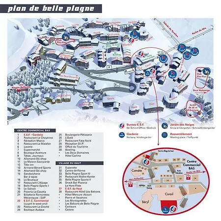 Joli Studio Cabine 4 Personnes Belle Plagne Apartment La Plagne-Tarentaise